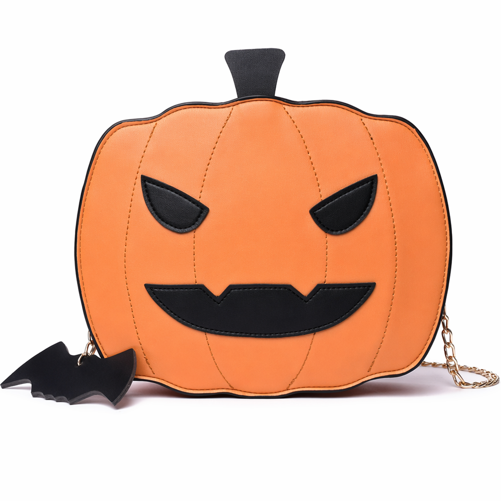 Kawaii Spooky Jack-O-Lantern Pumpkin Bag in New Condition Default