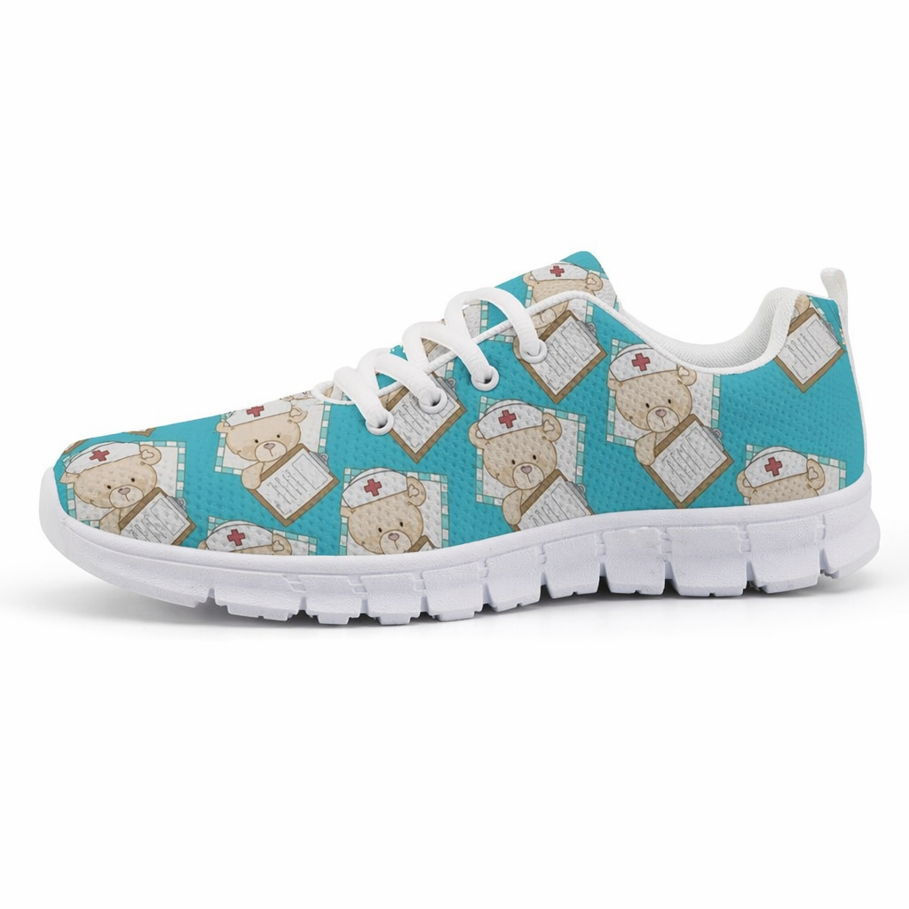 Kawaii Medical Bear Running Shoes in Candy Colors 9