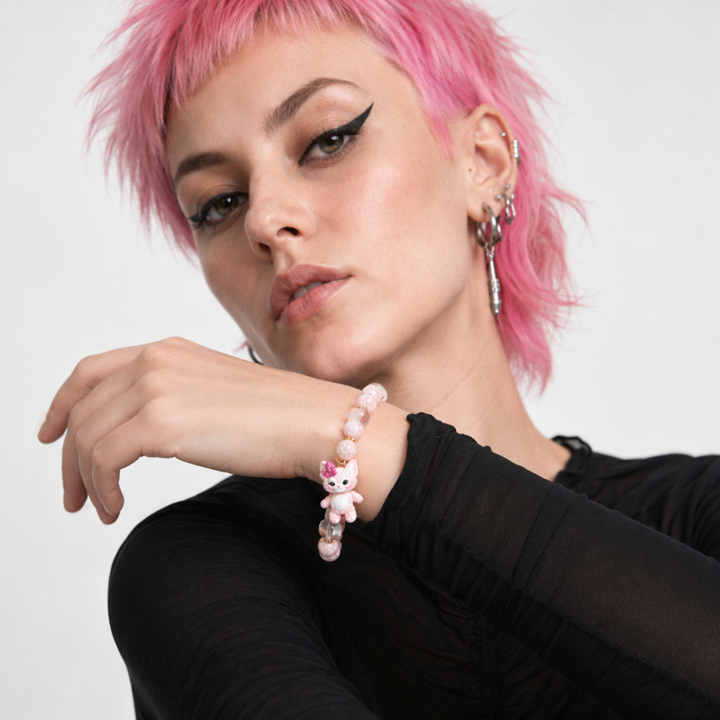 Kawaii Beaded Bracelets Inspired by Sanrio Characters Lina Bell Random