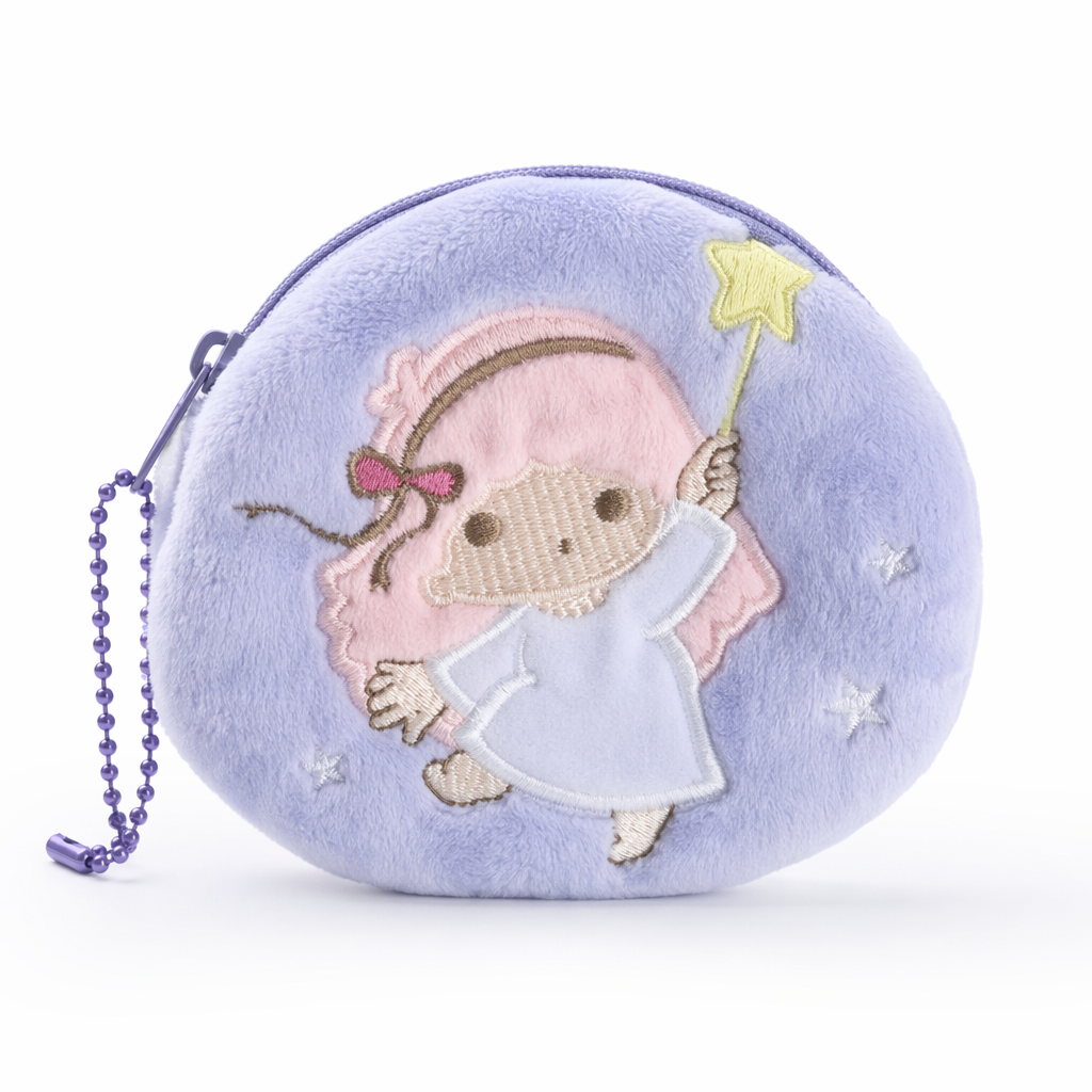 Cute Character Zippered Coin Pouches for a Fun and Soft Touch E