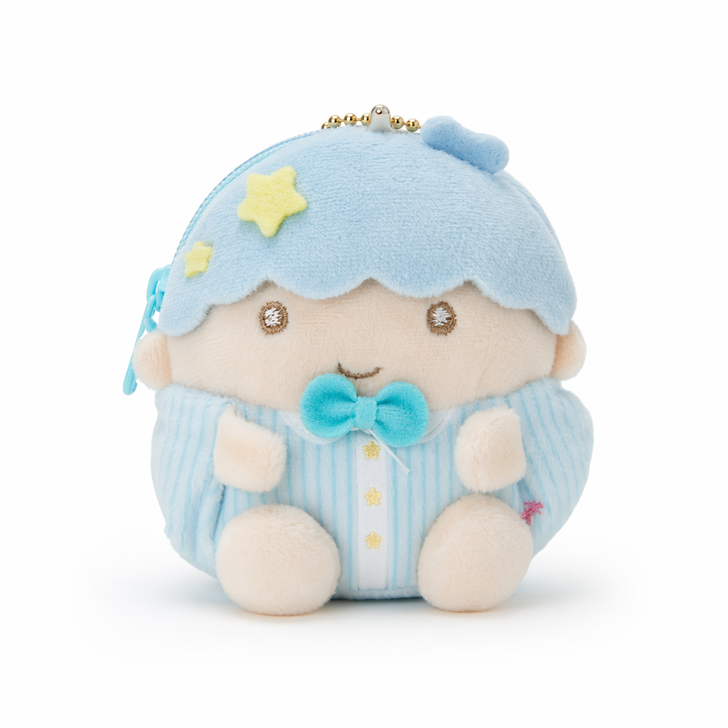 Kawaii Character Coin Bags for Soft and Sweet Storage Blue Twin Star