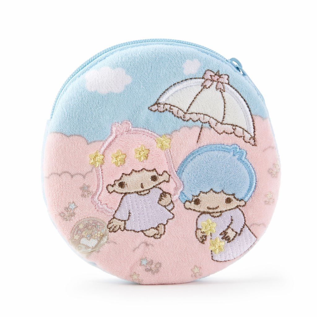 Cute Character Zippered Coin Pouches for a Fun and Soft Touch C