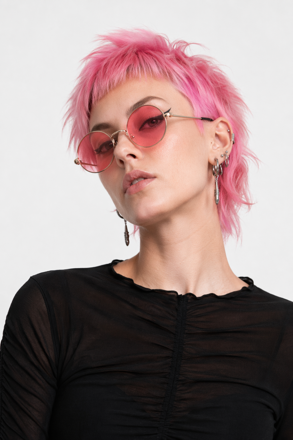 Candy Colored Circle Glasses for Every Style and Aesthetic Red