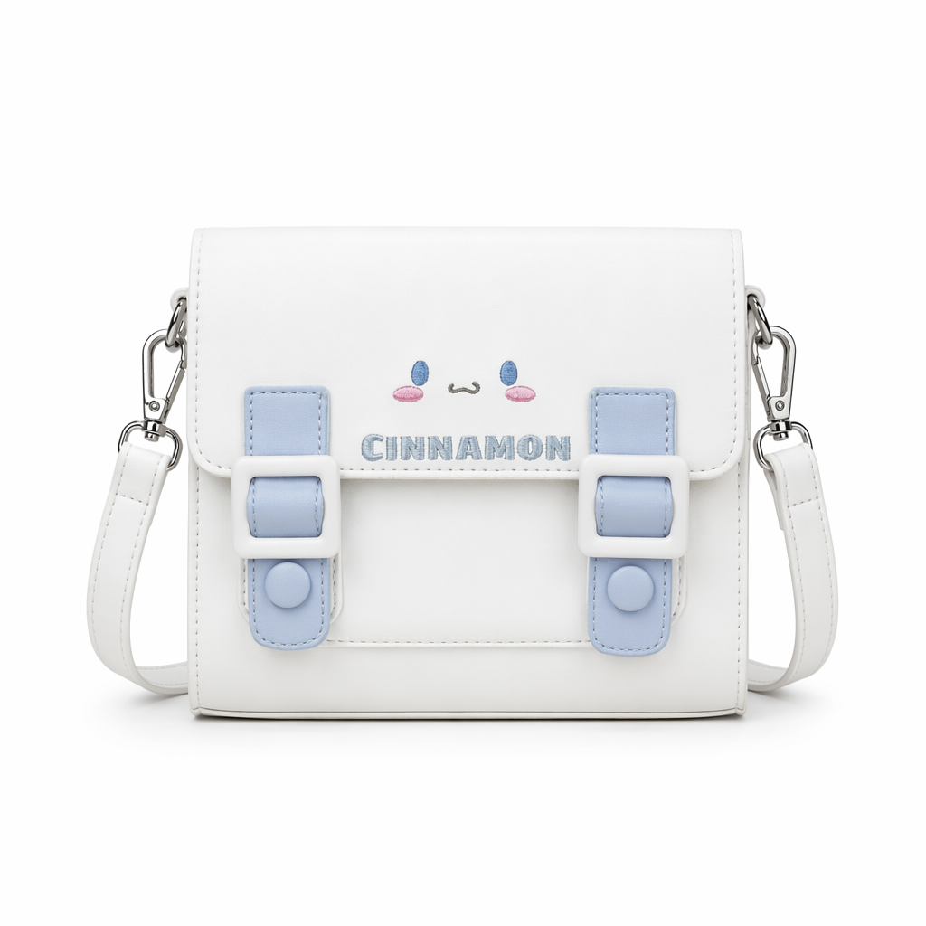 Fairy-Kei Handbags with Cinnamoroll and My Melody Buckles Cinnamoroll