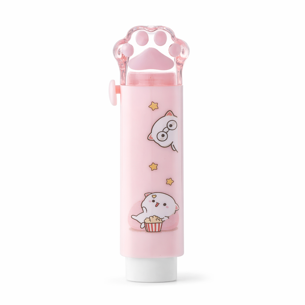 Peach Cat Eraser for Kawaii Stationery Lovers 2