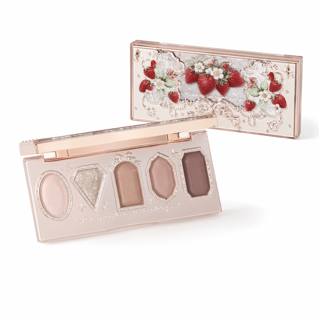 Sparkling Strawberry Eyeshadow Compact Palette 1 Snow Iced Palette