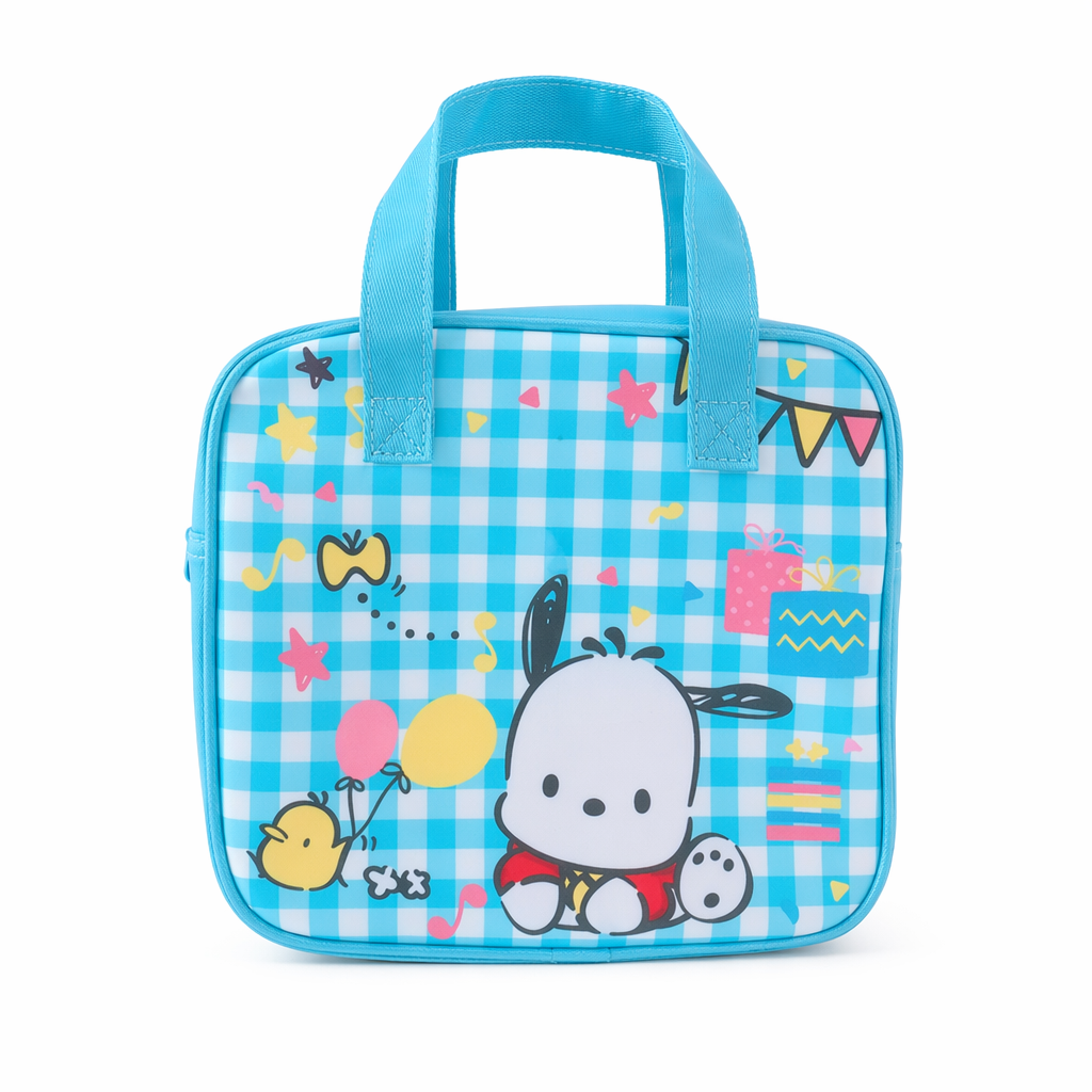 Adorable Sanrio Square Lunch Bags in Pastel Colors Puppy Dog
