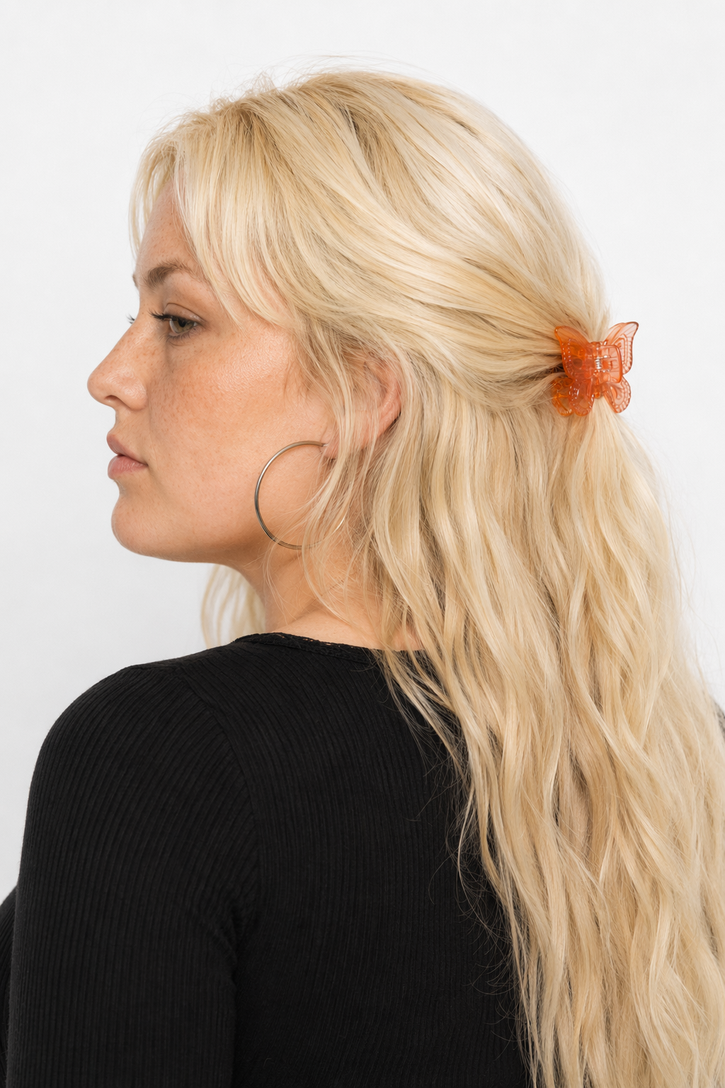 90s Princess Butterfly Clips in Vibrant Colors for Fun Hair Styles 50 Bright Flowers