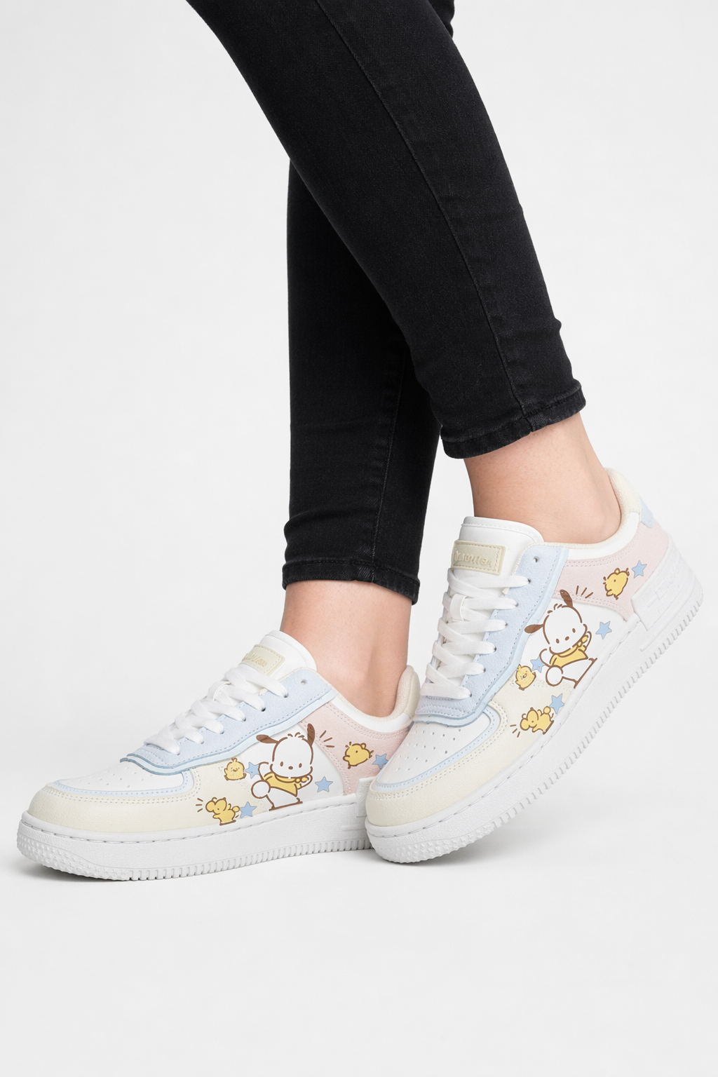 Tiny Pupper Pastel Sneakers for Kawaii Style and Comfort Pochacco