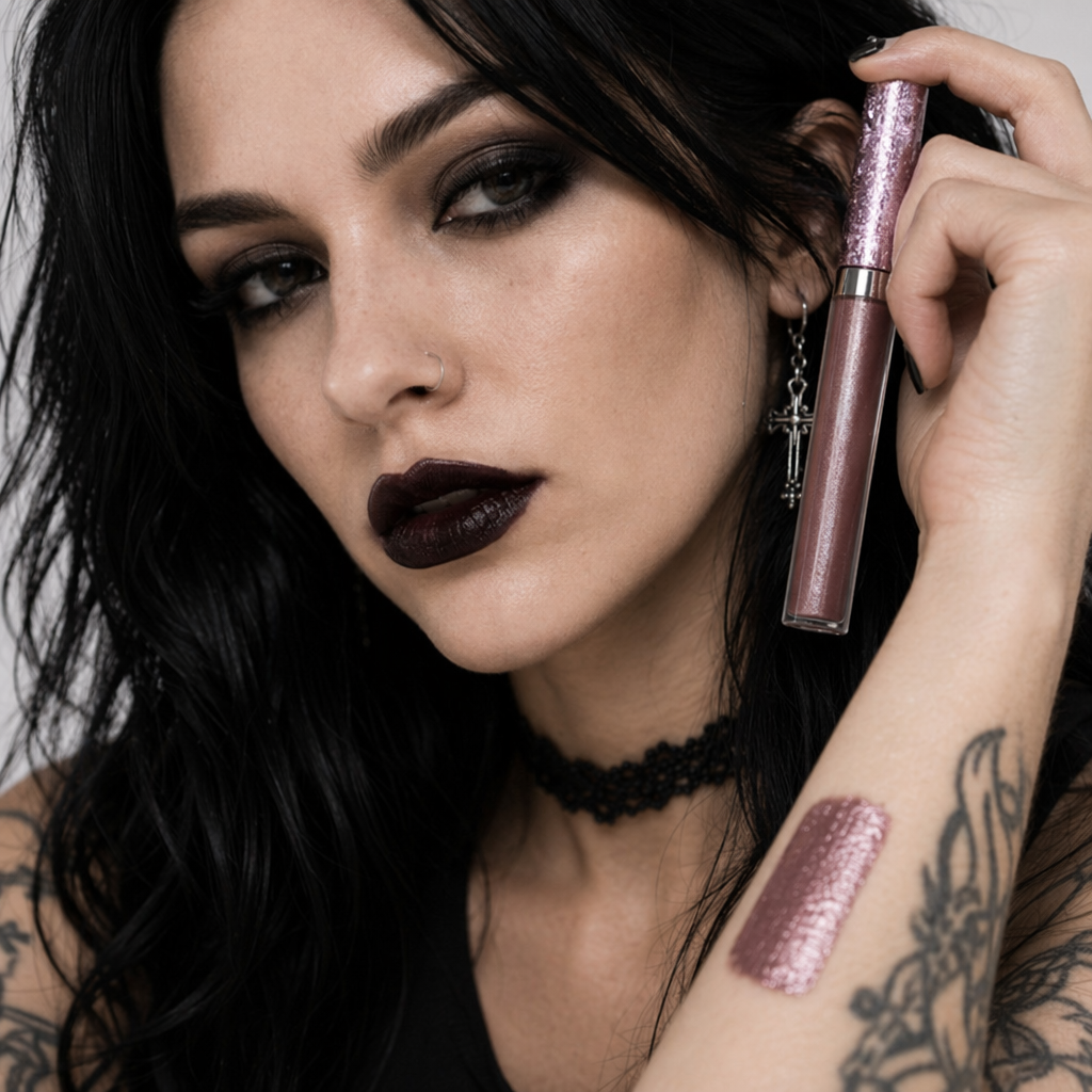 Stunning Metallic Liquid Lipstick for a Bold Pout 6