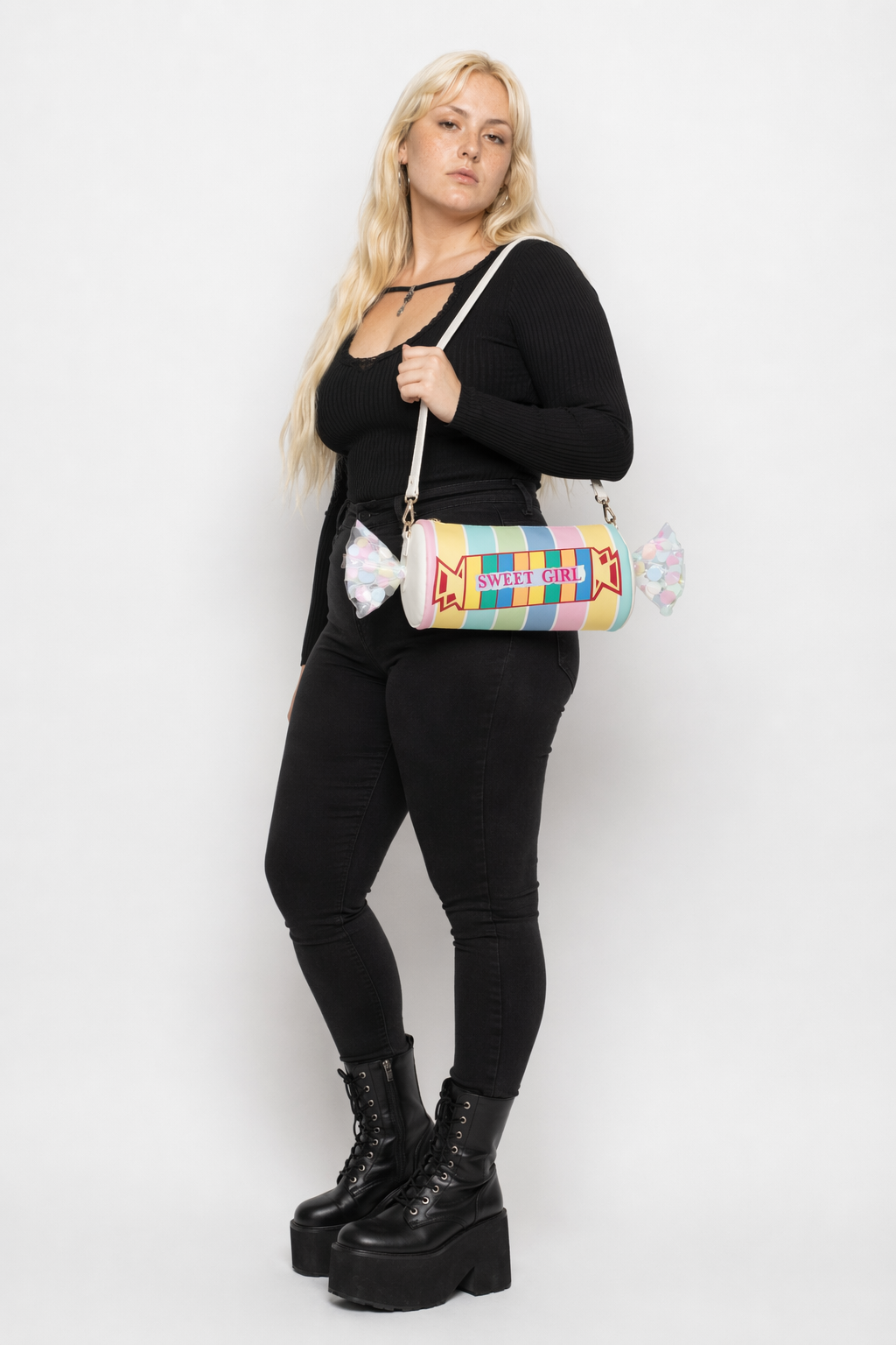 Adorable Pastel Rocket Candy Purse for Kawaii Style and Space Default