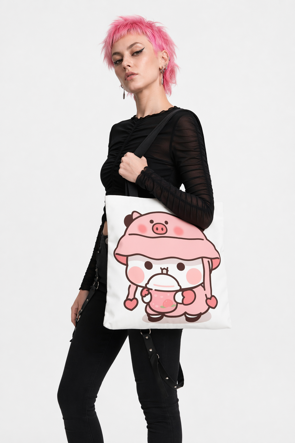 Bubu Tote Bag for Everyday Essentials and Stylish Storage Large