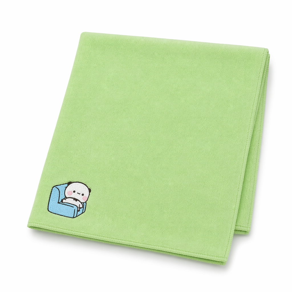 Dudu & Bubu Towel for Cute and Stylish Drying Solutions Green