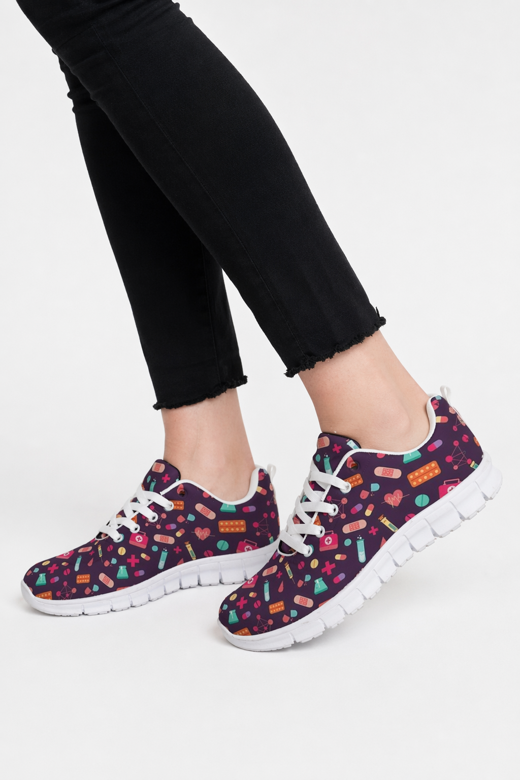 Bold Purple Sneakers Inspired by Medicine for Adventurous Runs 12