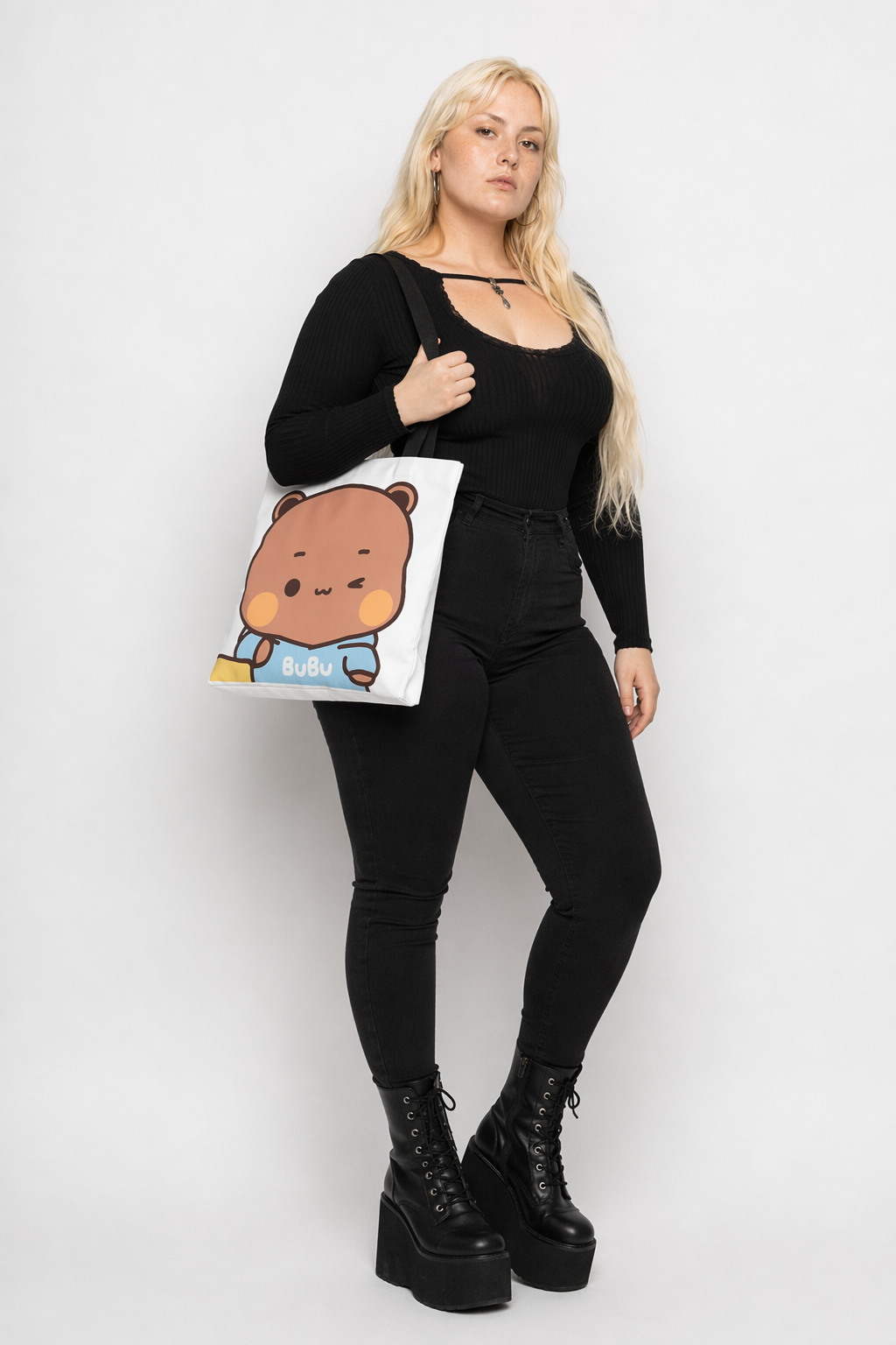 Dudu & Bubu Tote Bag for Stylish Everyday Carry Large