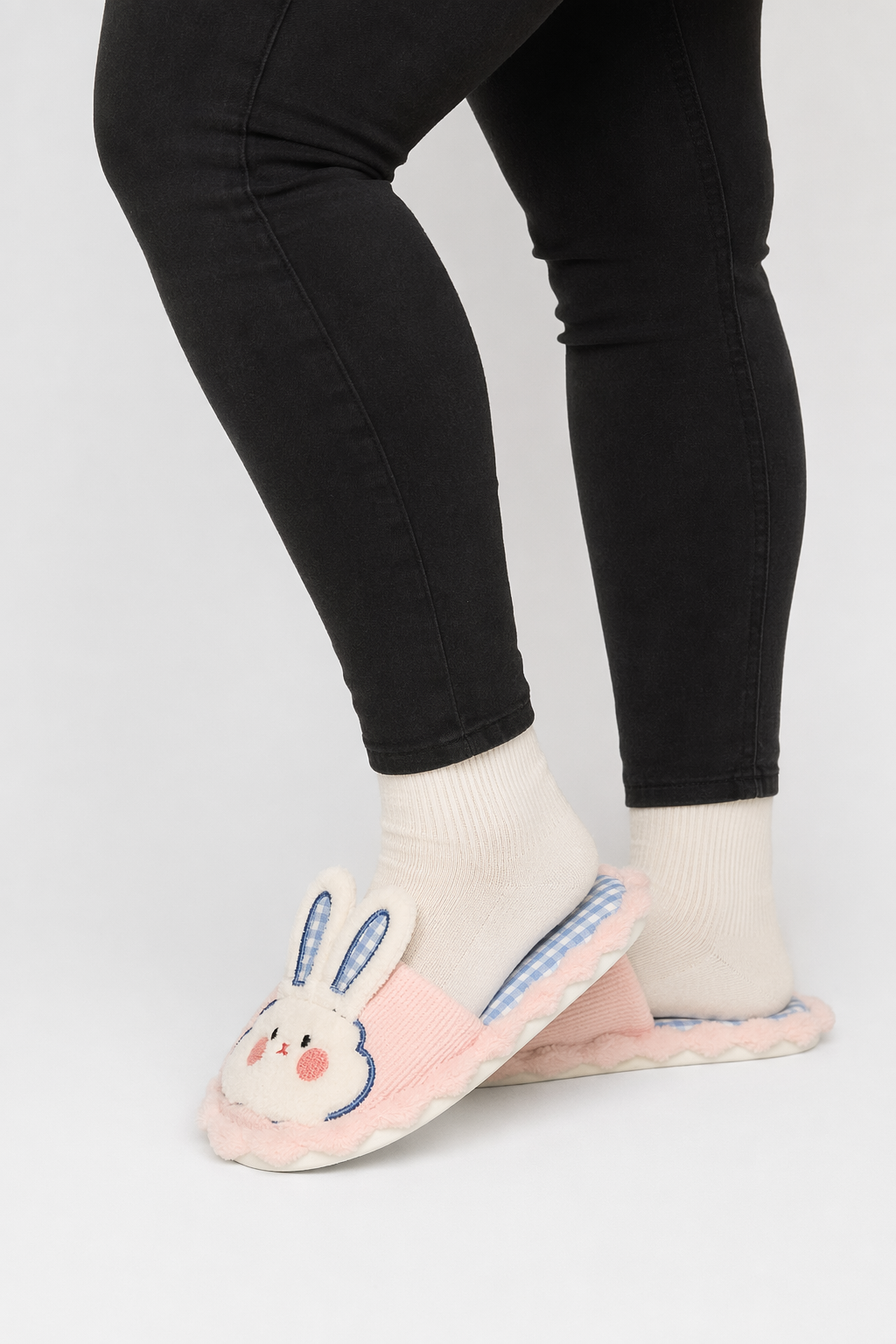 Sweet Bunny Slides for Cozy and Fun Footwear Pink