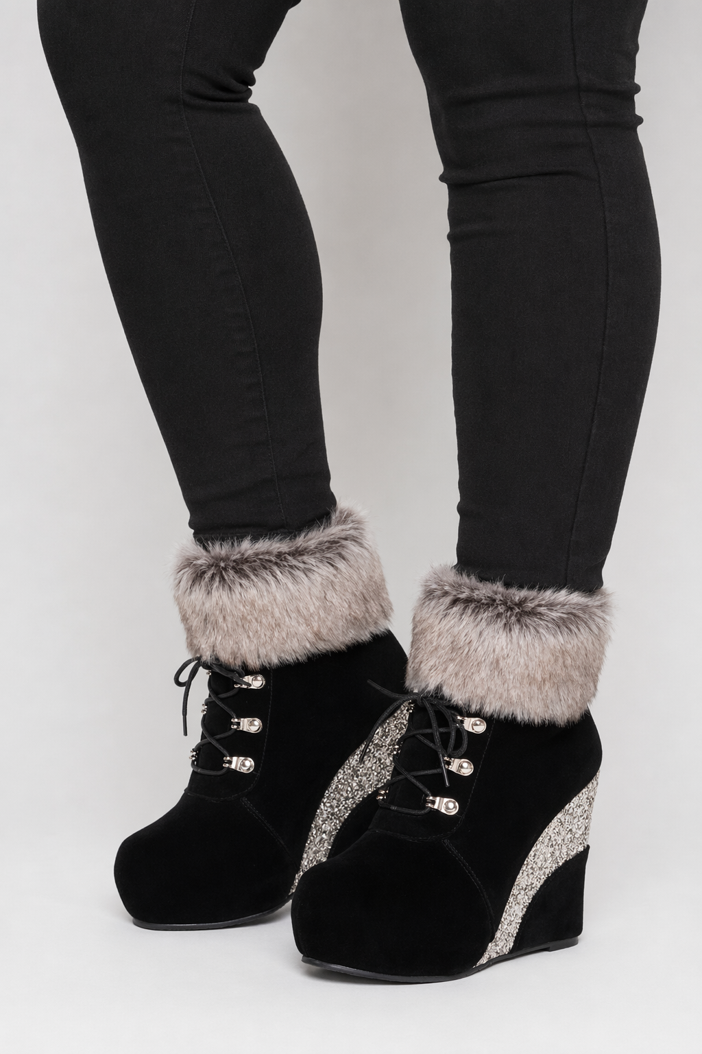 Cruelty-Free Wedge Booties for Your Winter Wardrobe Org Instock Black