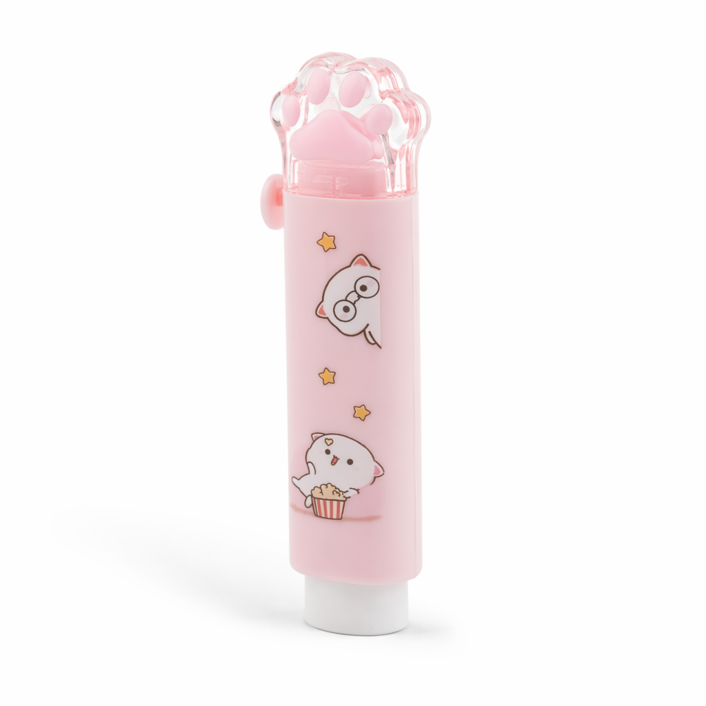 Peach Cat Eraser for Kawaii Stationery Lovers 2