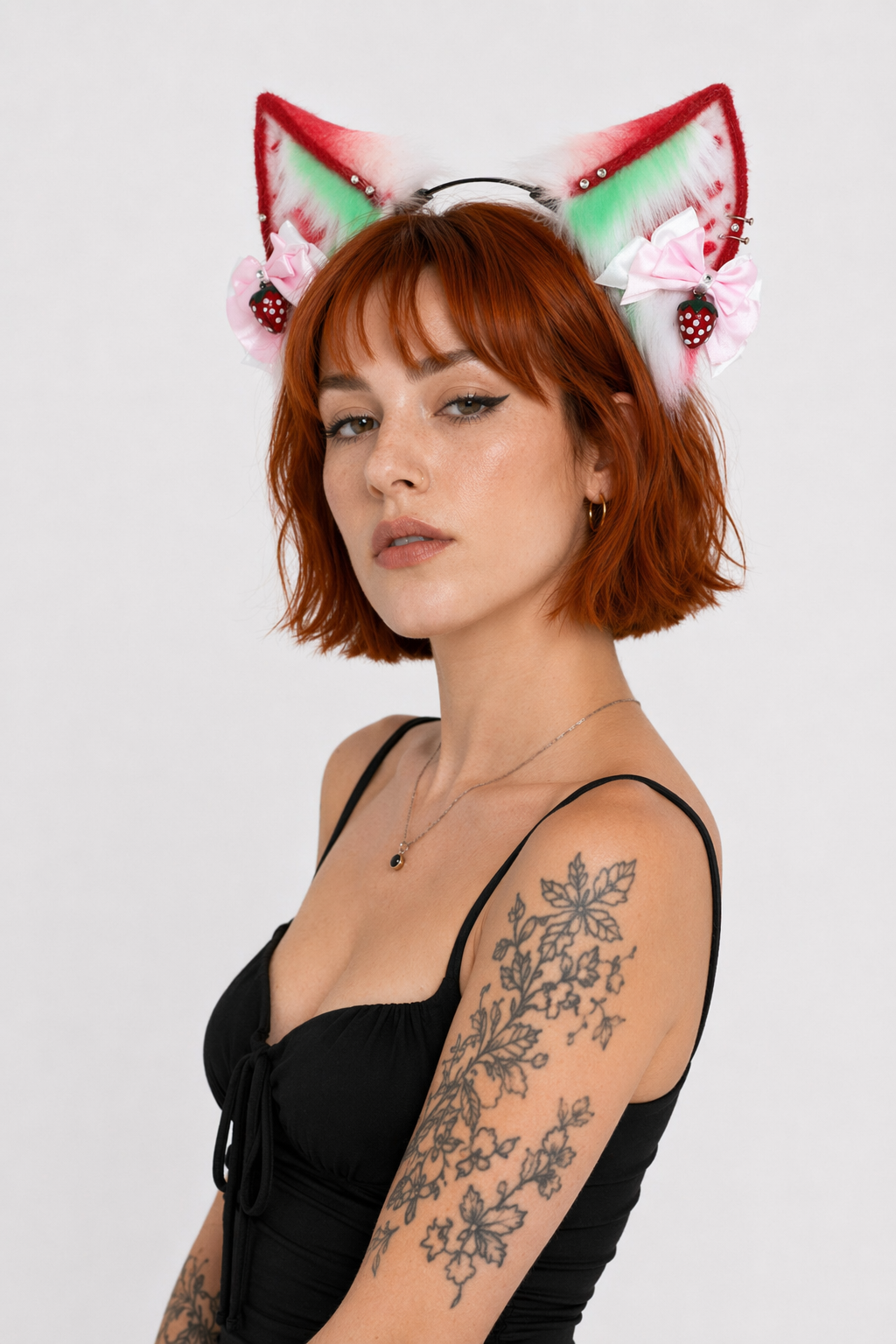 Luxurious Cat Ears Headband for Kawaii Fashion and Cosplay Default