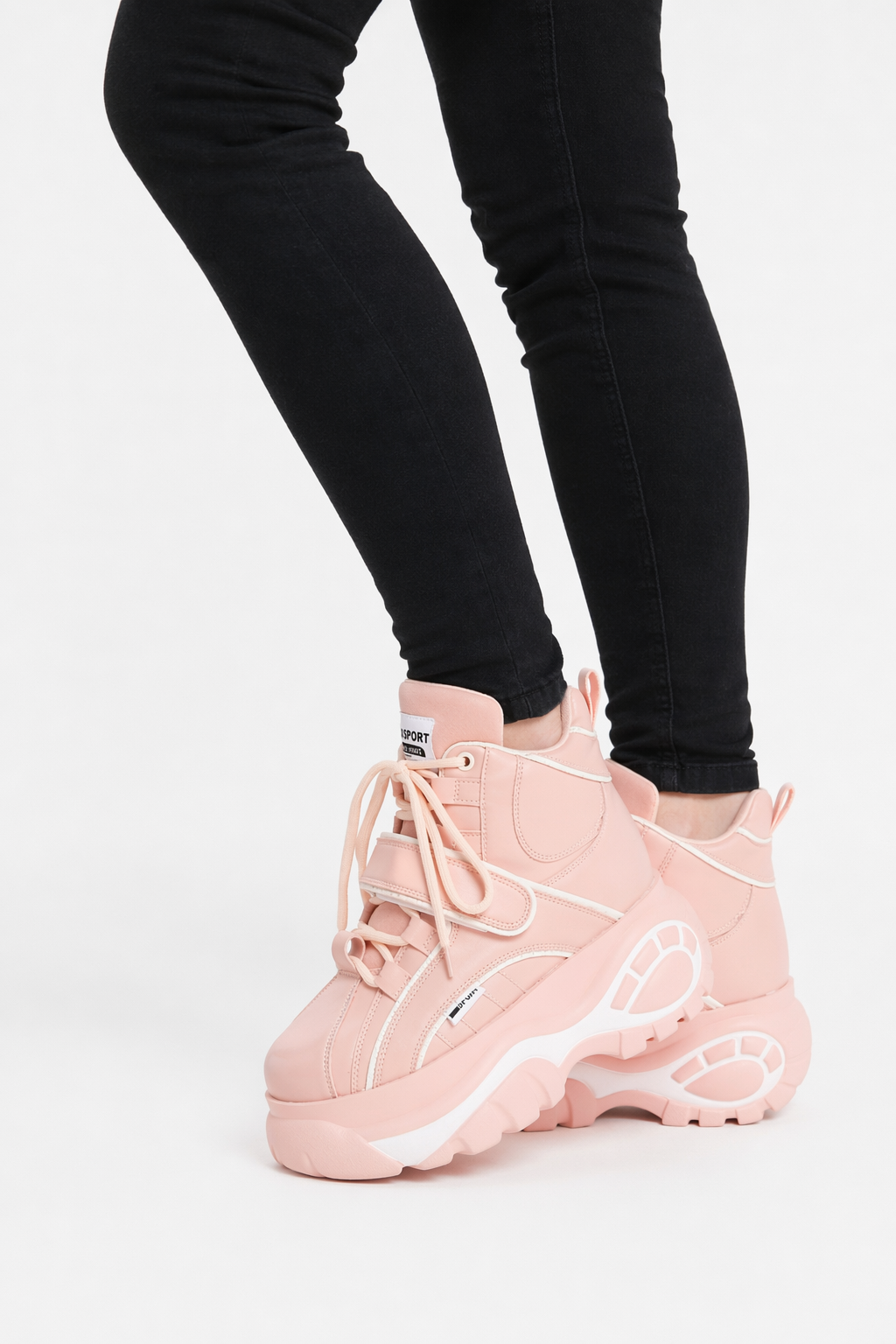Chunky Platform Harajuku Streetwear Shoes for Kawaii Fashionistas Pink