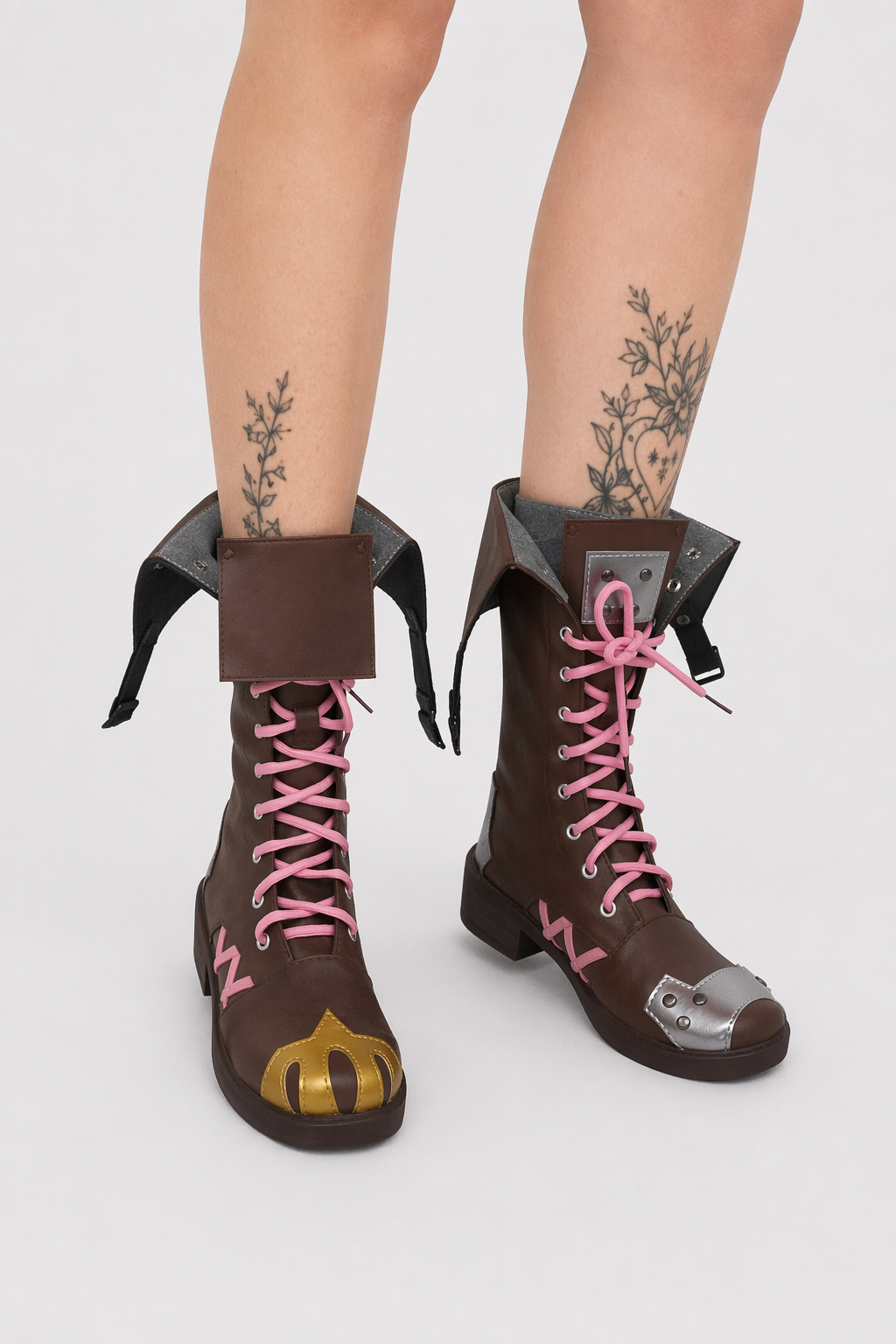 Arcane Jinx Cosplay Shoes 46
