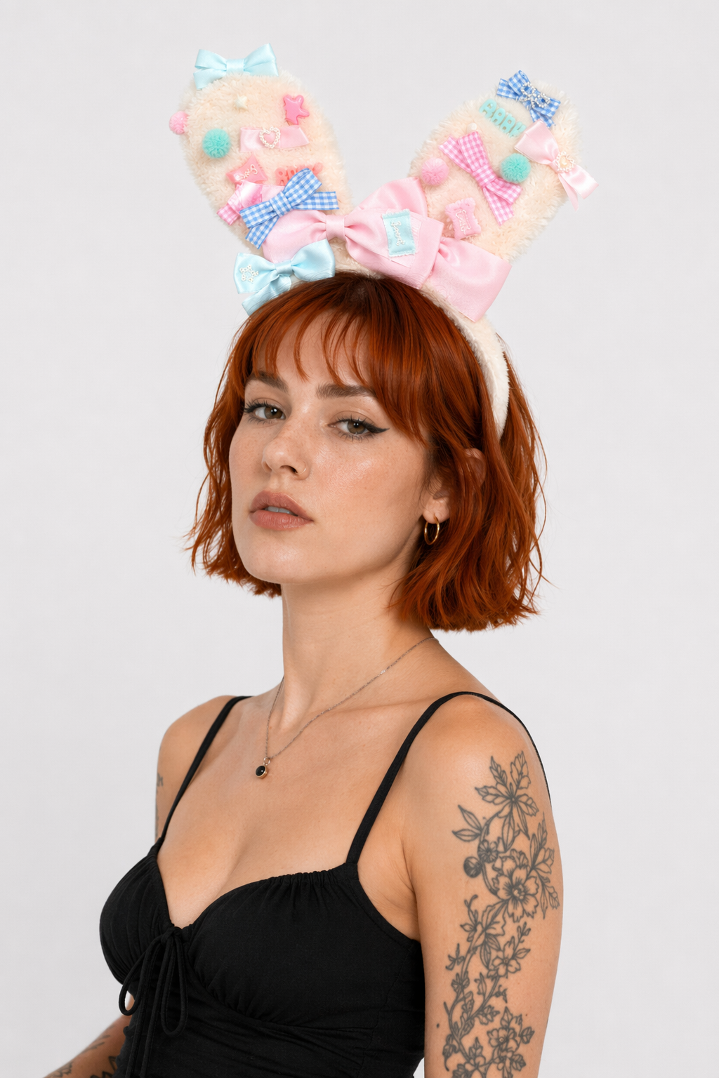 Adorable Bunny Ear Headband for Kawaii and Fairy-Kei Fans Default Title