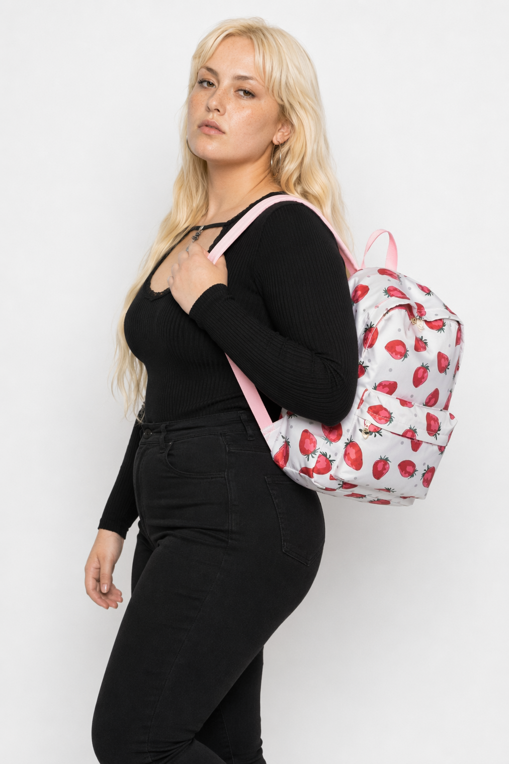 Strawberry Aesthetic Backpack for Harajuku and J-Fashion Lovers Default Title