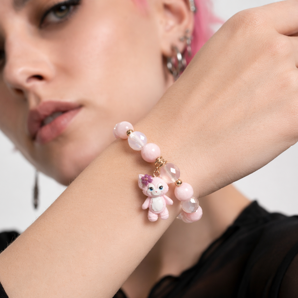 Kawaii Beaded Bracelets Inspired by Sanrio Characters Lina Bell Random