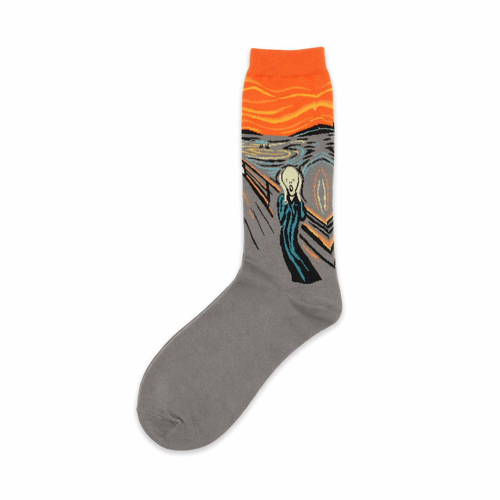 Cozy Knit Socks Featuring Vintage Artwork by Famous Artists 3