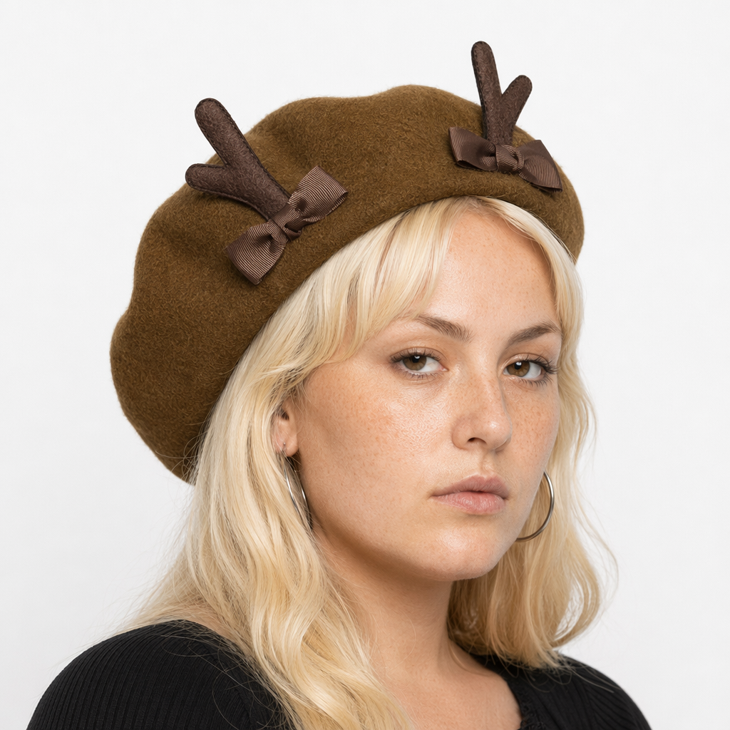 Kawaii Berets for Stylish Lolita Fashion and Accessories Dark Antlers