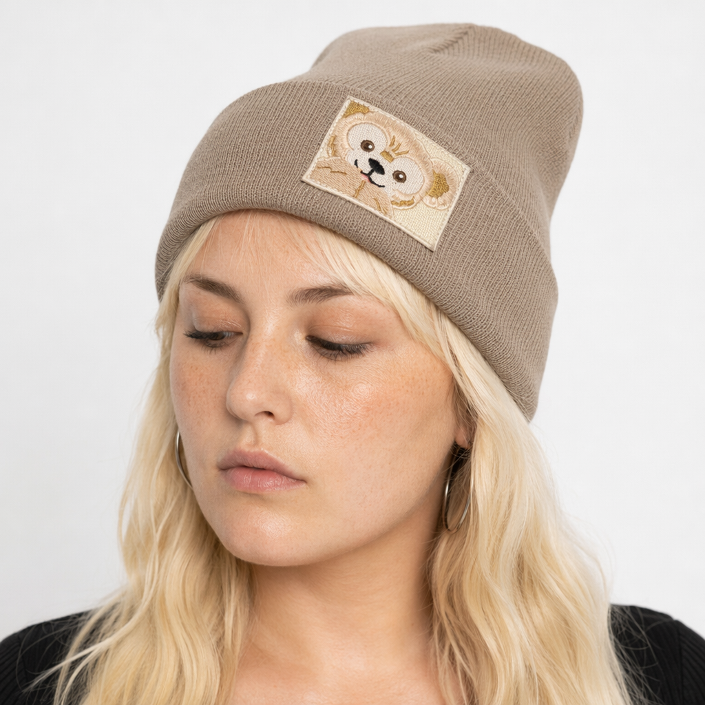 Sanrio Inspired Kawaii Embroidered Beanies for Cozy Warmth Duffy