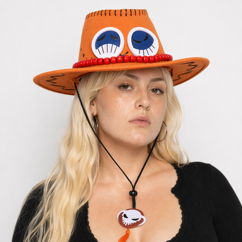 One Piece Portgas D. Ace Cosplay Hat Default