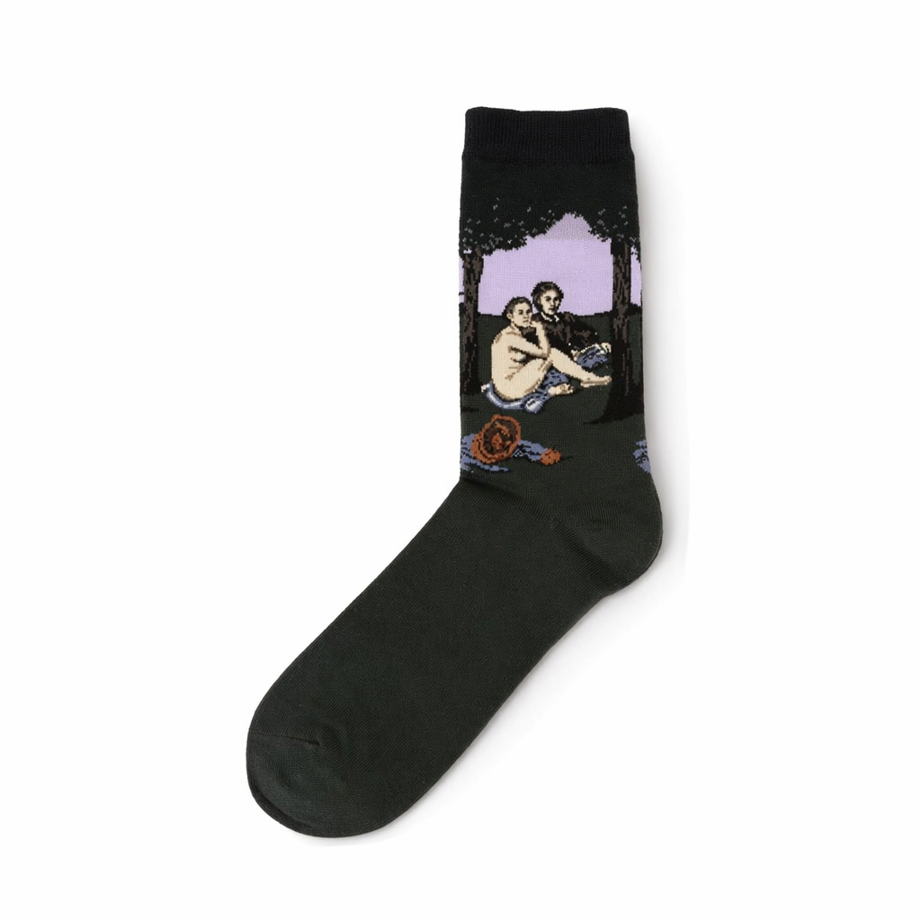 Cozy Knit Socks Featuring Vintage Artwork by Famous Artists 6