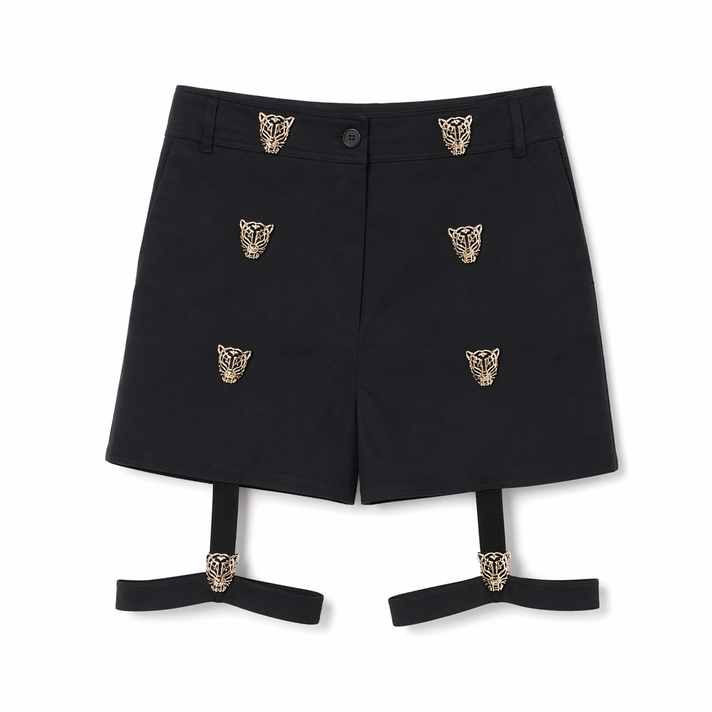 Gothic Inspired Garter Belt Shorts for Cosparty Fashion 30 cm Default
