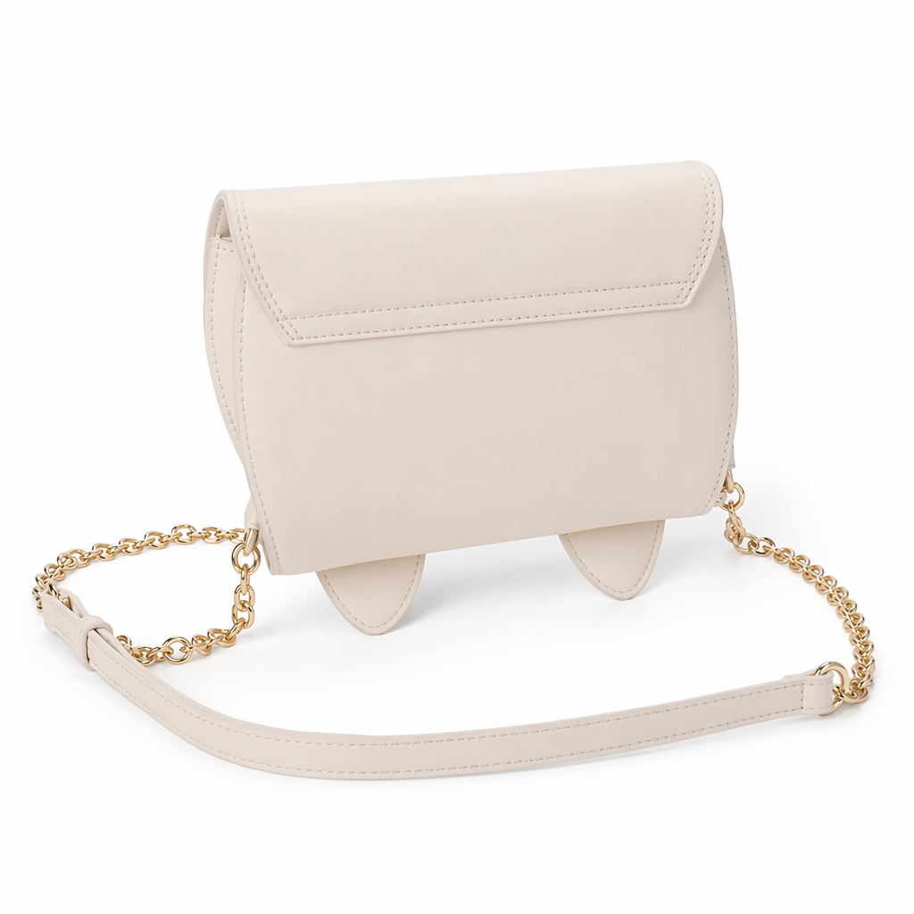 Neko Luna Cat Purse for Magical Girls in Black or White White
