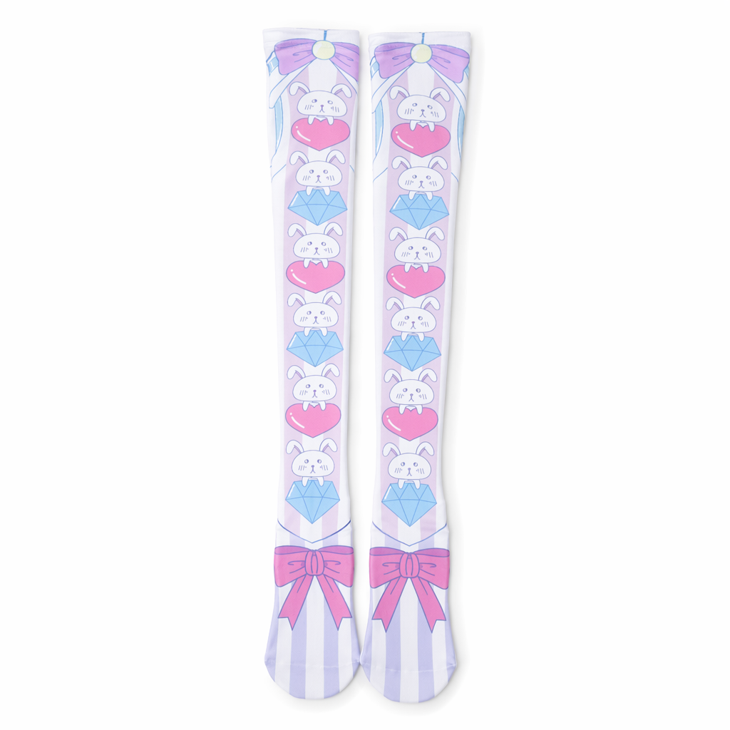 Love Bunny Stockings for Adorable Kawaii Fashionistas Default Title