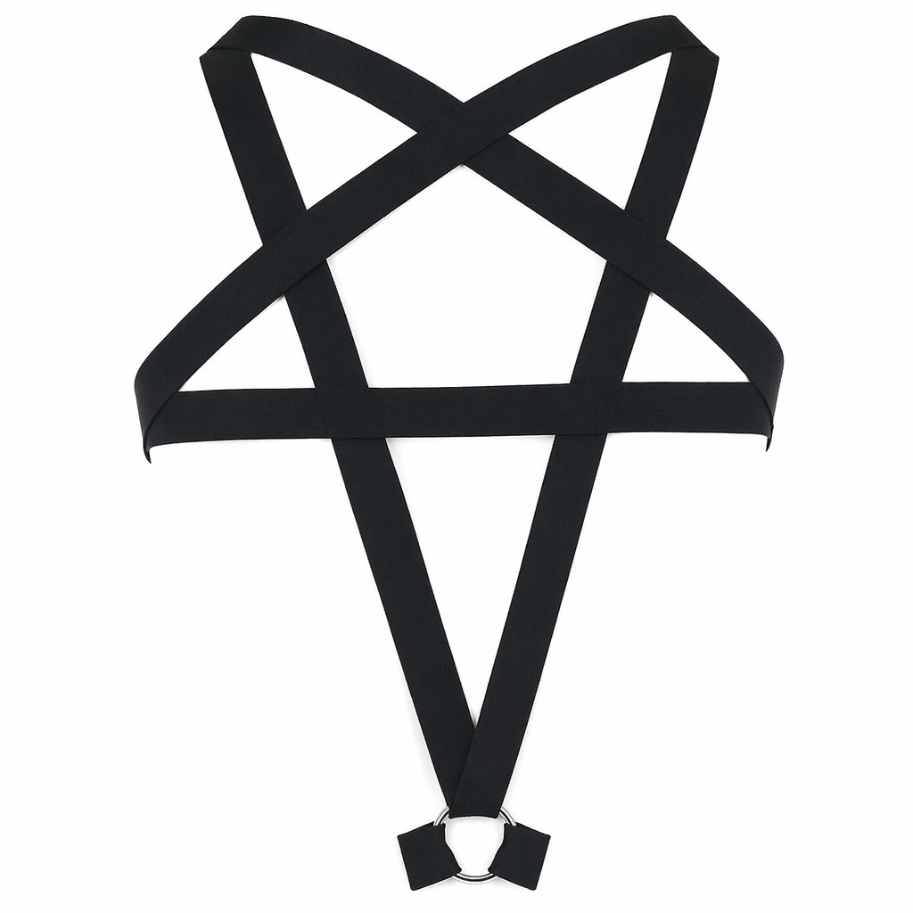 Cute Pentagram Harness for Cosparty Fans Size XS to XL Default Title