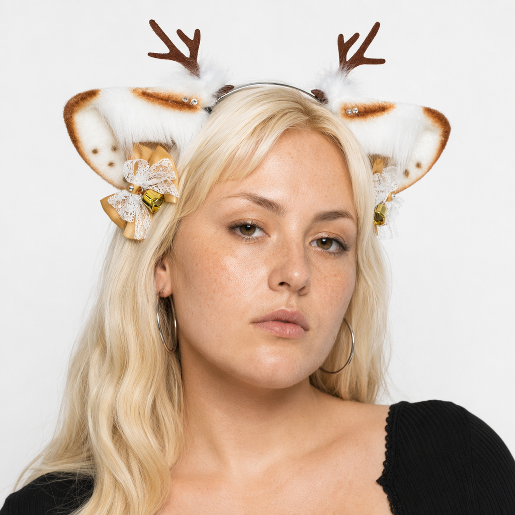 Luxurious Cat Ears Headband for Petplay and Kawaii Fashion Default