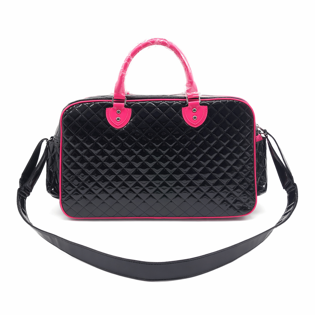 Hello Kitty Large Size Duffle Bag in Vegan Leather Options Red