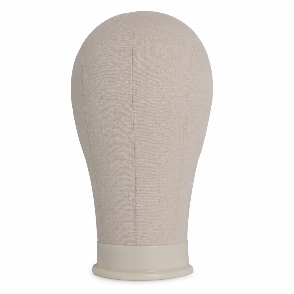 Canvas mannequin wig head 23 inches