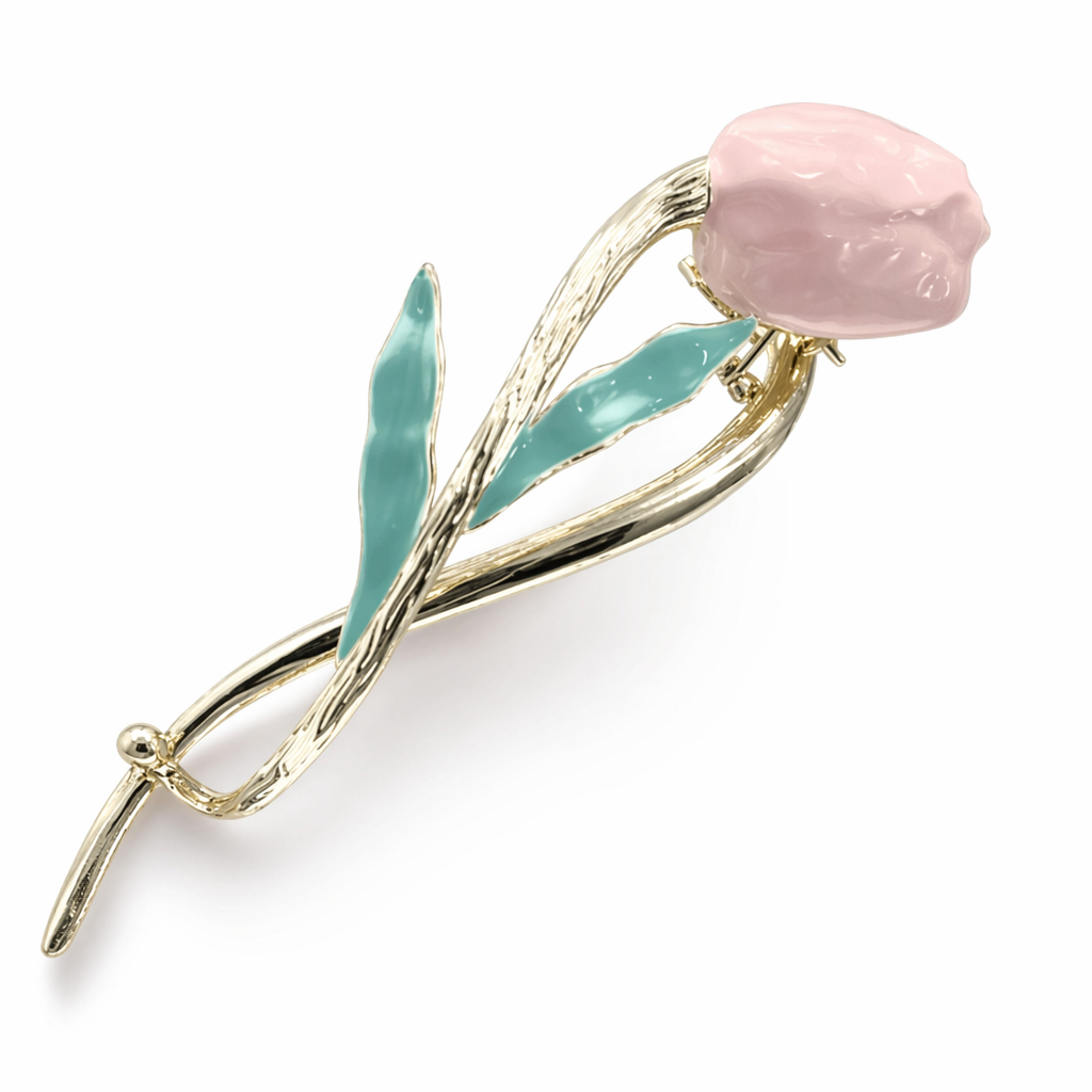 Dainty Floral Ceramic Hair Claw Clip for a Unique Style 17