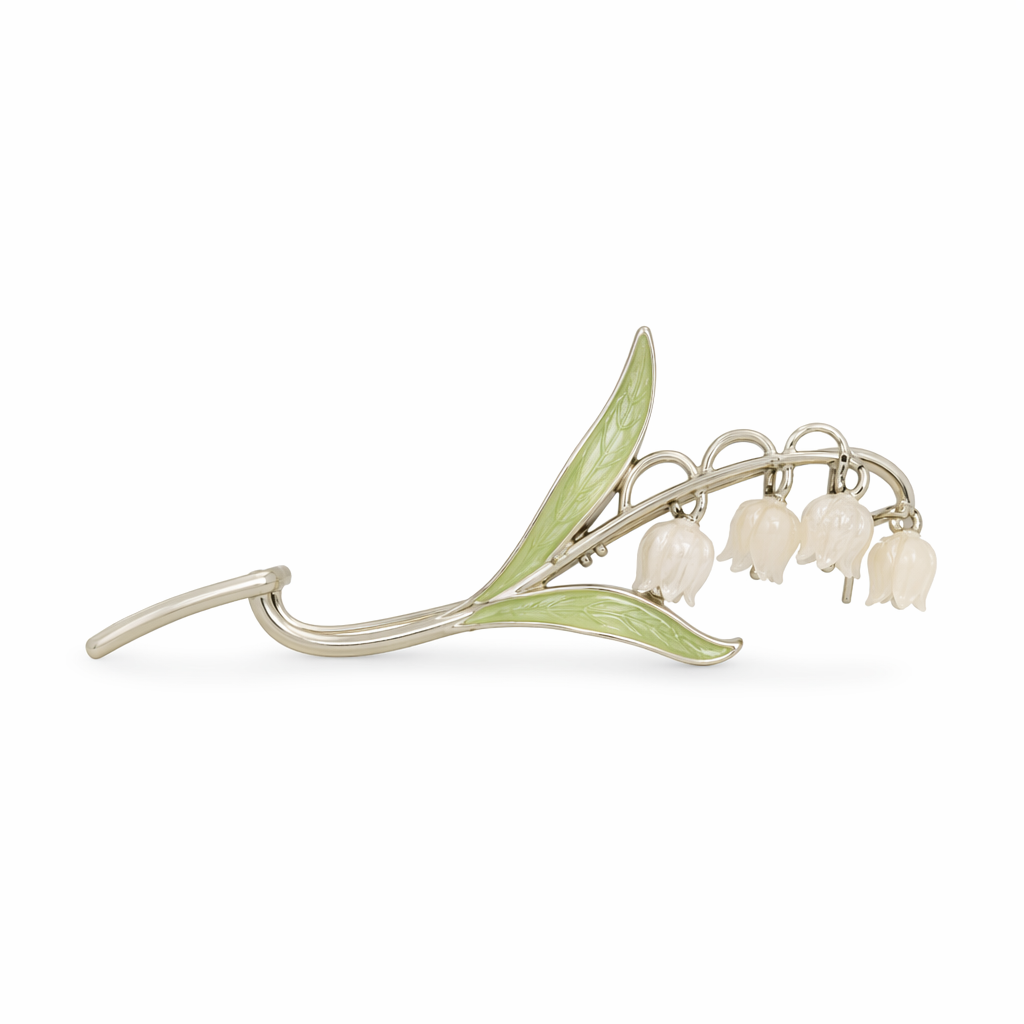 Dainty Floral Ceramic Hair Claw Clip for a Unique Style 8