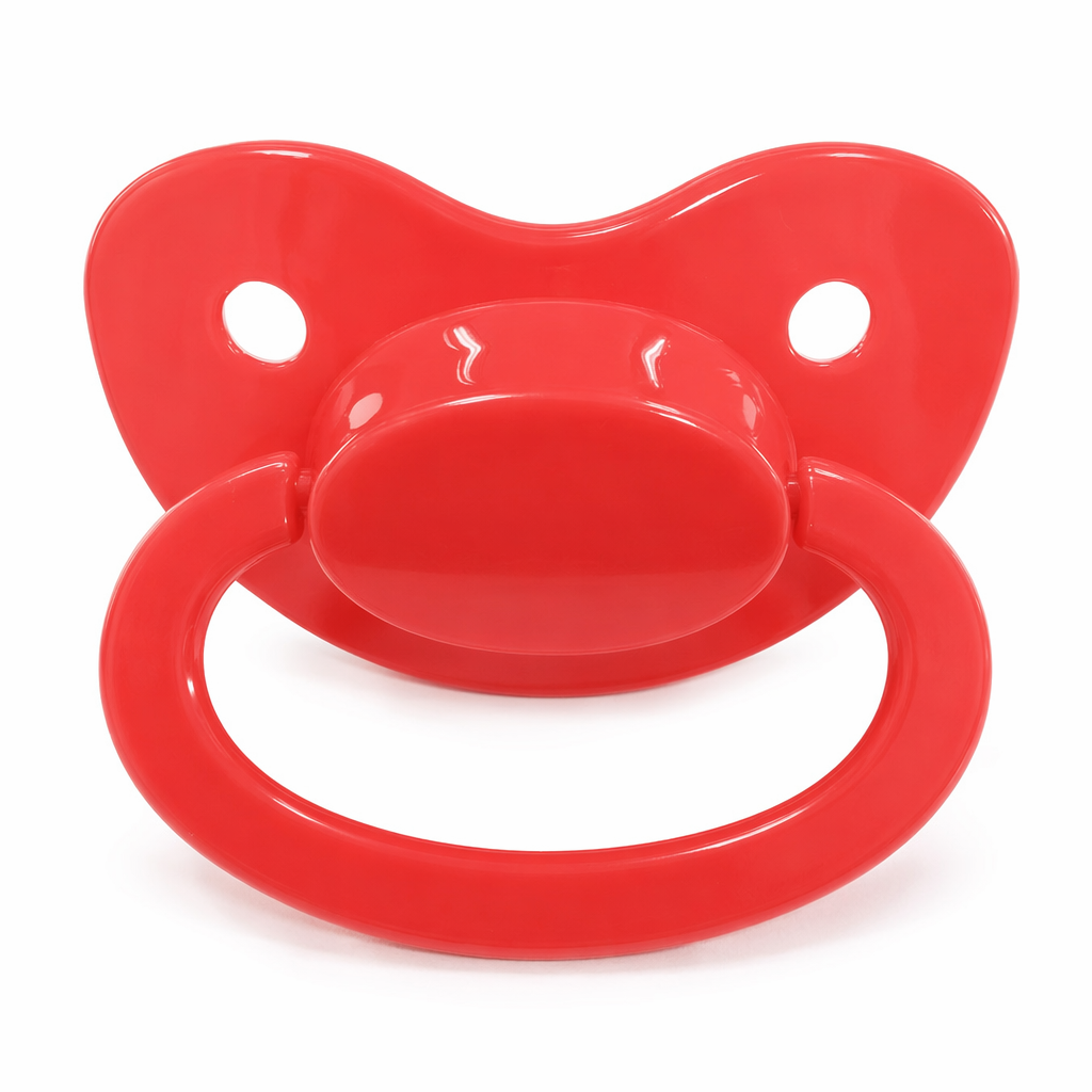 Cute Adult Pacifier for Kawaii Fashion Lovers Red
