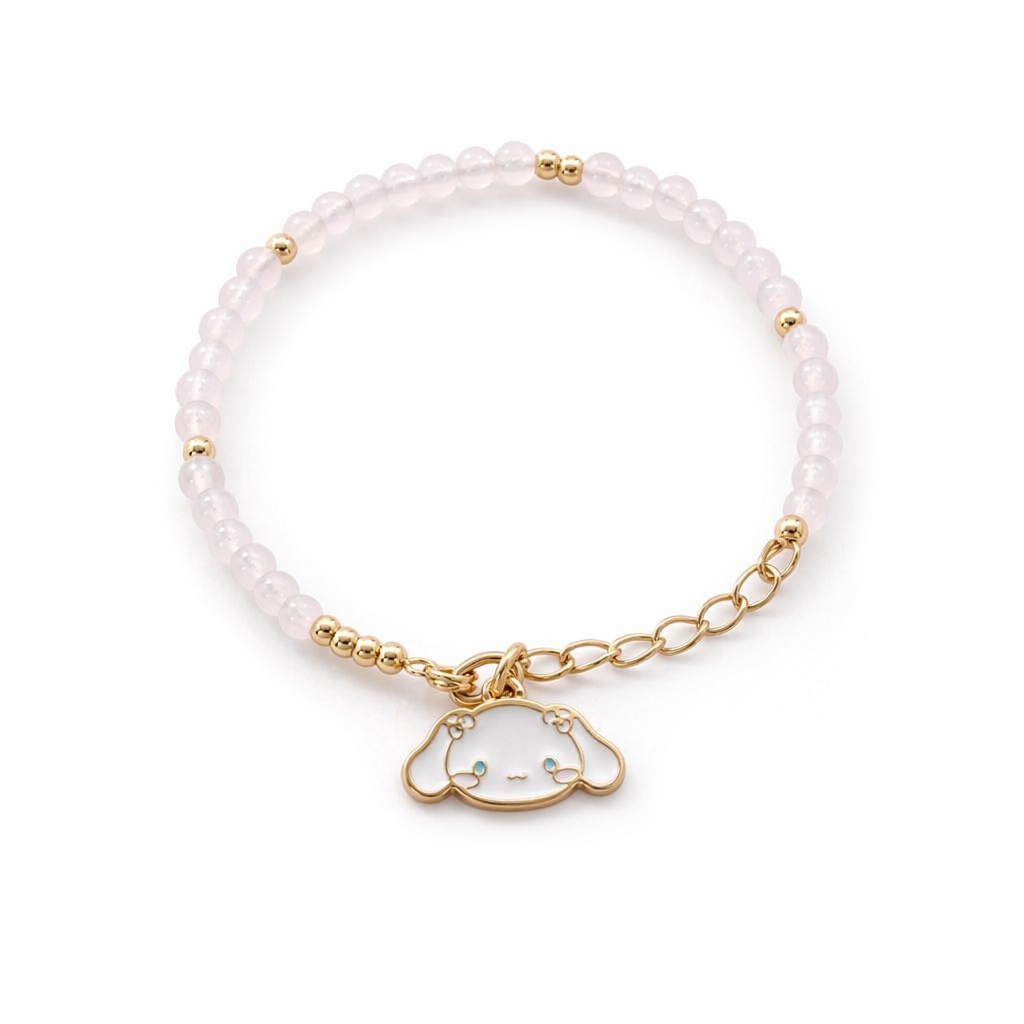 Kawaii Beaded Bracelets Inspired by Sanrio Characters Gold Chain Cinna
