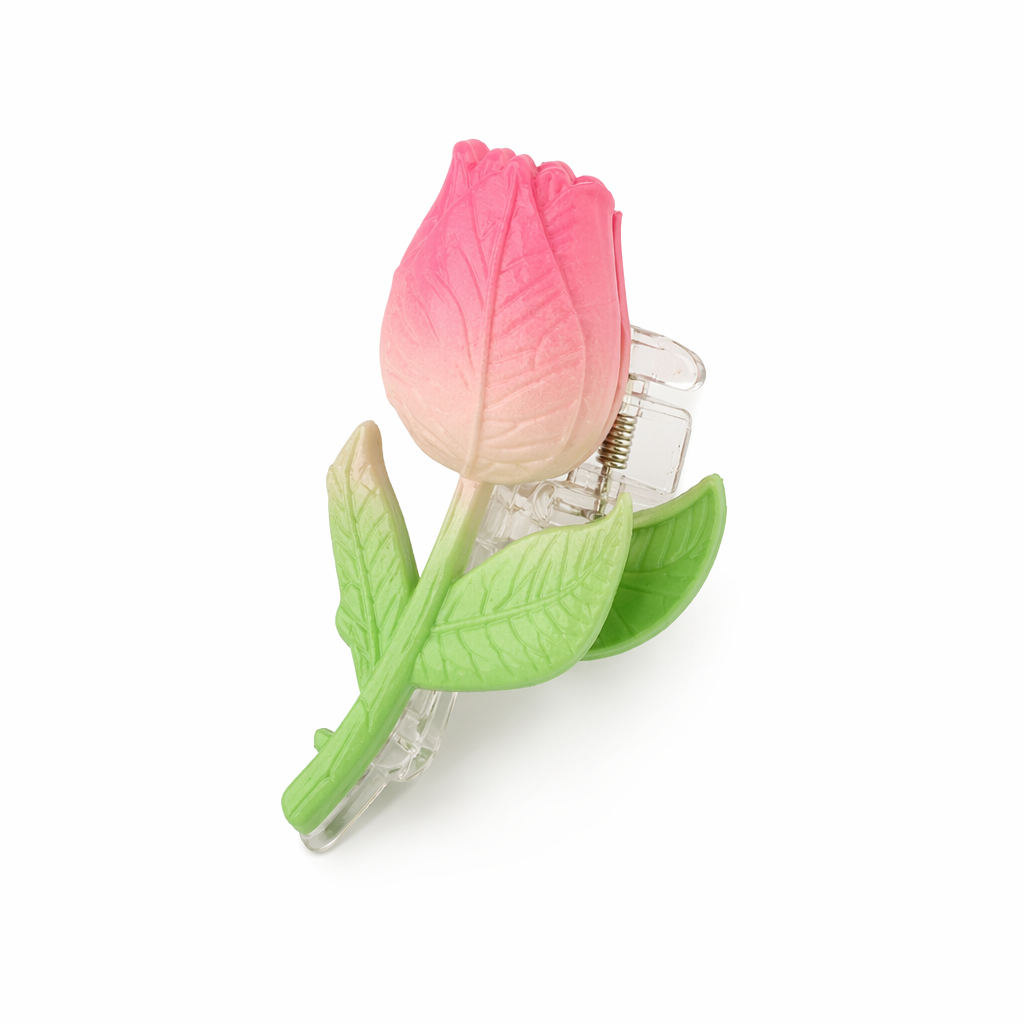 Dainty Floral Ceramic Hair Claw Clip for a Unique Style 11