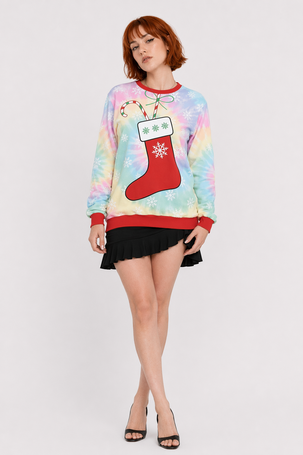 Cozy Christmas Crewneck Sweaters for Holiday Cheer Stocking
