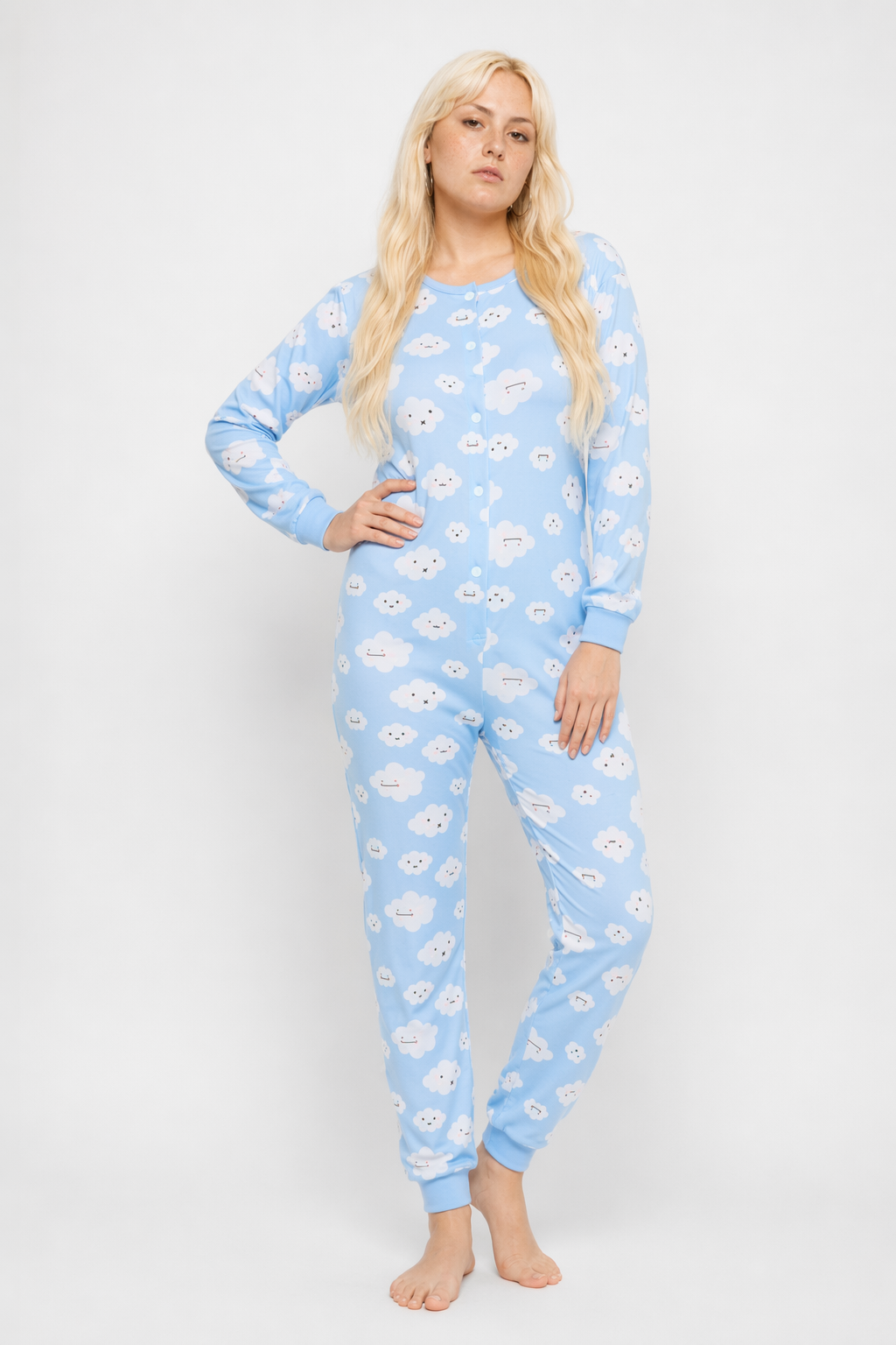 Cozy Cloud Sleeper Onesie for Sweet Dreams and Comfort L