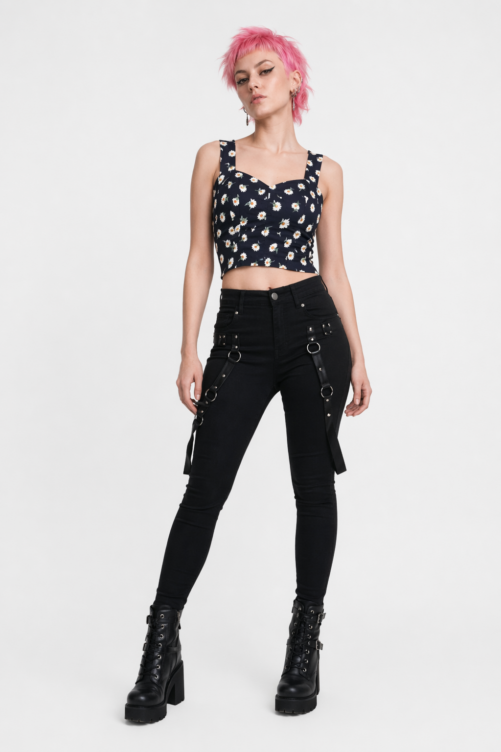 Classy Summer Crop Top Camisole with Built-In Support 7