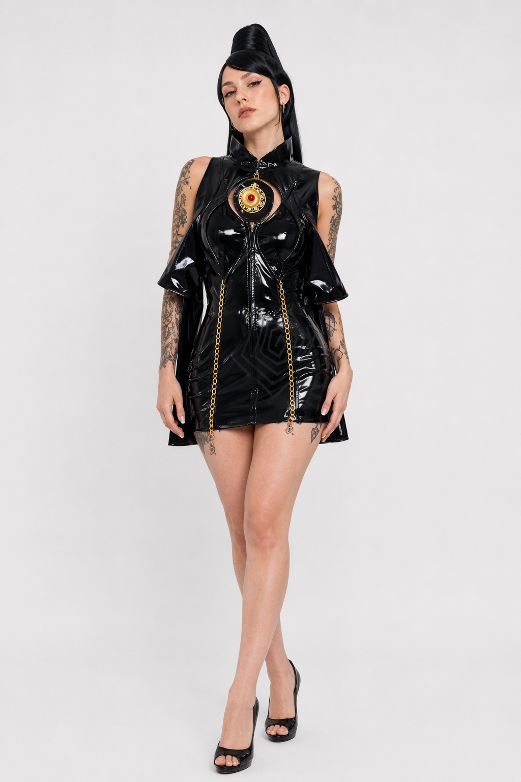Bayonetta Game Cosplay Costume Suit L
