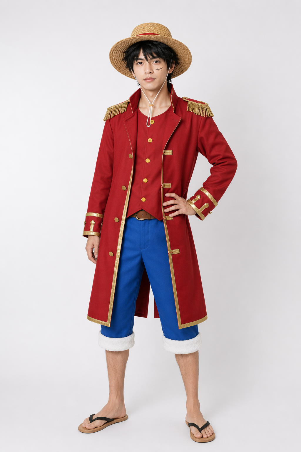 One Piece Luffy Cosplay Costume S
